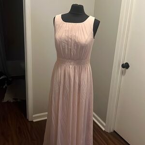 Bill Levkoff light pink dress